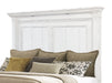 McKinney Queen LED Light Panel Bed Vintage White