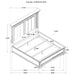 McKinney 4-piece Queen Bedroom Set Vintage White