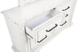 McKinney 6-drawer Bedroom Dresser Cabinet Vintage White