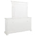 McKinney 6-drawer Bedroom Dresser with Mirror Vintage White
