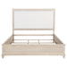 Pembroke 66-inch Eastern King Panel Bed Washed Oak