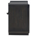 Leandro 2-drawer LED Nightstand with USB Burnished Black