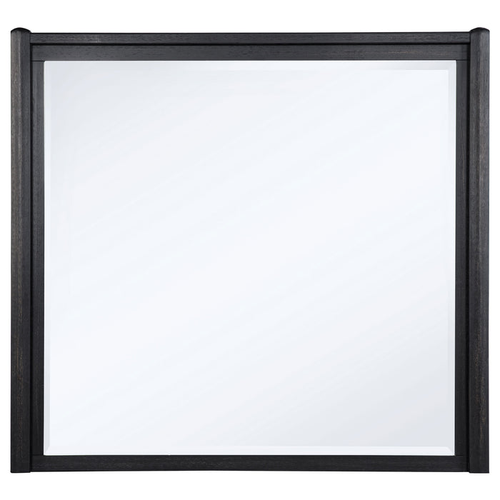 Leandro Dresser Mirror Burnished Black