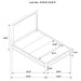 Solano 4-piece Queen Bedroom Set Weathered Mango