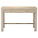 Solano 2-drawer Makeup Table Vanity Desk Weathered Mango