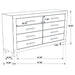 Woodmont 5-piece California King Bedroom Set Golden Brown