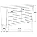 Woodmont 4-piece Queen Bedroom Set Rustic Golden Brown