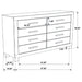 Woodmont 5-piece Queen Bedroom Set Rustic Golden Brown