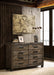 Woodmont 8-drawer Dresser Rustic Golden Brown