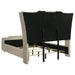 Lorient 5-piece Queen Bedroom Set Ivory and Camel
