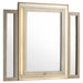 Lorient LED Dresser Mirror Ivory and Camel