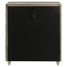 Lorient 5-drawer LED Chest of Drawers Ivory and Camel