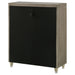 Lorient 5-drawer LED Chest of Drawers Ivory and Camel