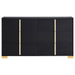 Marceline 6-drawer Dresser Black