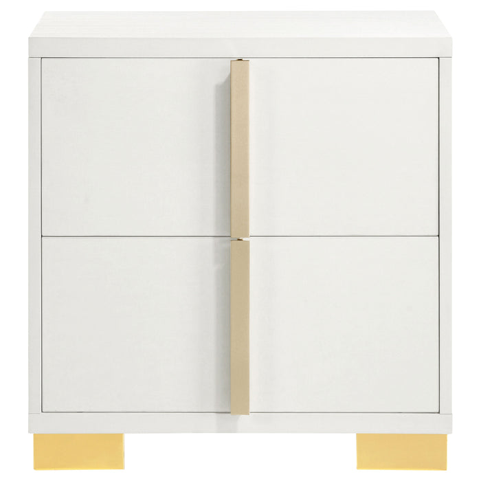 Marceline 4-piece Eastern King Bedroom Set White