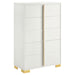 Marceline 5-piece Eastern King Bedroom Set White