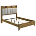Henderson 4-piece Eastern King Bedroom Set Medium Oak