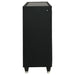 Lorient 8-drawer LED Bedroom Dresser Cabinet Black