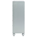 Gunnison 5-drawer Bedroom Chest Silver Metallic