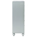 Gunnison 5-drawer Bedroom Chest Silver Metallic
