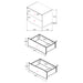 Winslow 4-piece Queen Bedroom Set Smokey Walnut