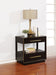 Durango 2-drawer Nightstand Smoked Peppercorn