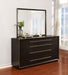 Durango 8-drawer Dresser with Mirror Smoked Peppercorn
