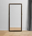 Durango 80-inch Standing Floor Mirror Smoked Peppercorn