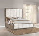 Durango 80-inch Eastern King Panel Bed Taupe Oak