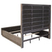 Durango 80-inch California King Panel Bed Taupe Oak