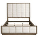 Durango 80-inch California King Panel Bed Taupe Oak