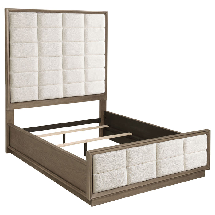 Durango 4-piece Queen Bedroom Set Taupe Oak