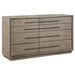 Durango 4-piece Queen Bedroom Set Taupe Oak