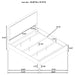 Maderia 4-piece Eastern King Bedroom Set Walnut