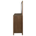 Maderia 8-drawer Dresser and Mirror Walnut