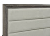 Wright 52-inch Upholstered California King Bed Brown Oak
