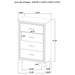 Wright 5-piece Queen Bedroom Set Brown Oak