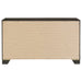Wright 6-drawer Dresser Cabinet Brown Oak