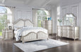 Evangeline 9-drawer Dresser with Mirror Silver Oak