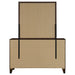 Welsley 6-drawer Dresser and Mirror Walnut