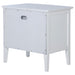 Bexhill 1-drawer Nightstand Bedside Table White