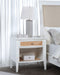 Bexhill 1-drawer Nightstand Bedside Table White