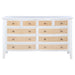 Bexhill 10-drawer Dresser Cabinet White