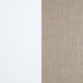 Bexhill Upholstered Rectangular Bench with Shelf White