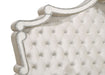 Antonella Upholstered California King Panel Bed Ivory