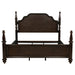 Andover 63-inch Four Poster Eastern King Bed Dark Oak