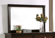 Andover Dresser Mirror Dark Oak