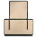 Cavelle 6-drawer Dresser and Mirror Black