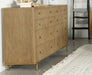 Arini 8-drawer Dresser Sand Wash