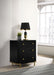 Arini 3-drawer Nightstand Black